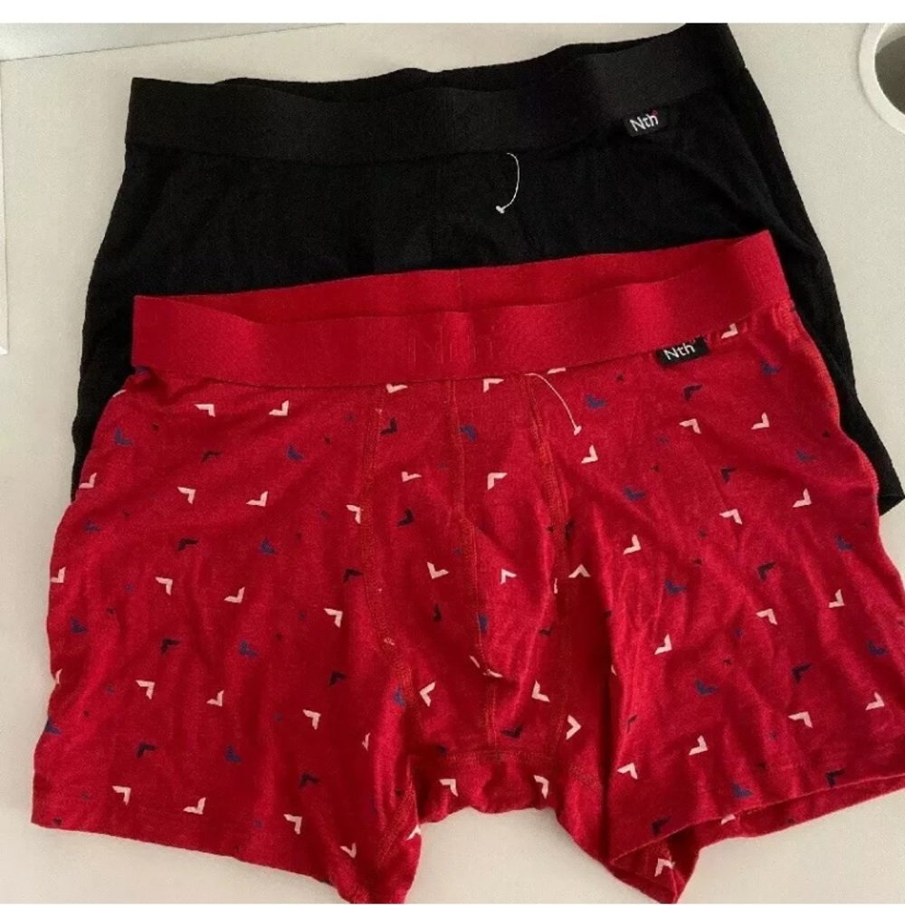 (2) Nth DEGREE Men's Boxer Briefs Modal Underwear